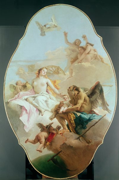 An Allegory with Venus and Time by Giovanni Battista Tiepolo